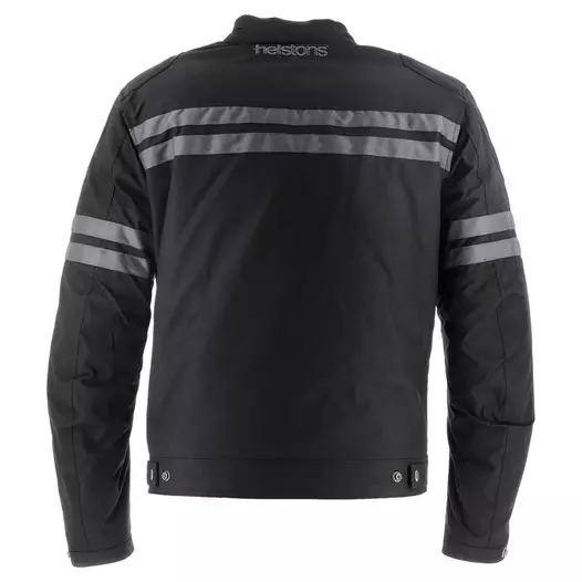 Helstons Jake Speed Tissu мотокуртка Black Grey Черный