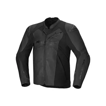 Alpinestars Faster V3 Leather мотокуртка Black Черный