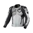 Macna Ignite Leather мотокуртка Grey Black Orange Серый (размер: 48)