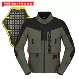 Spidi Frontier Thermorain мотокуртка Military Зеленый