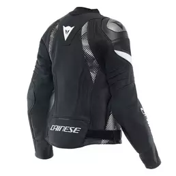 Dainese Avro 5 Wmn Leather мотокуртка Black White Черный