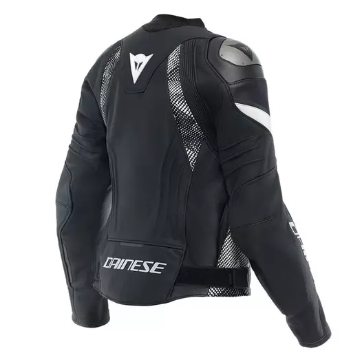 Dainese Avro 5 Wmn Leather мотокуртка Black White Черный