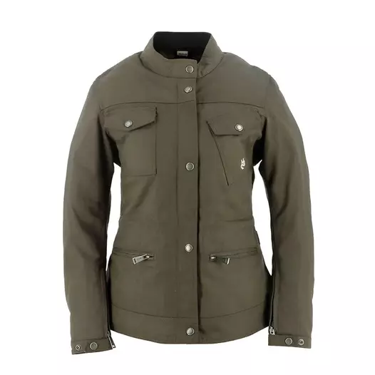 Helstons Mohave Lady мотокуртка Khaki Зеленый (размер: s)