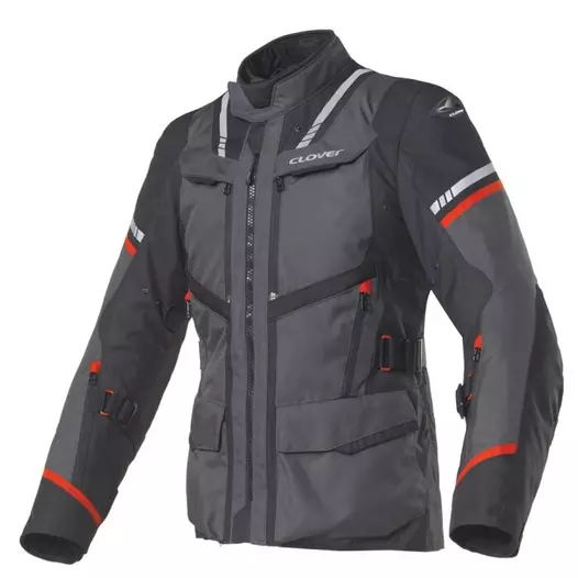 Clover Savana 3 Wp Lady мотокуртка Black Grey Серый (размер: xl)