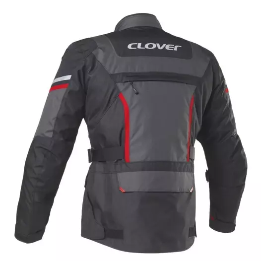 Clover Savana 3 Wp Lady мотокуртка Black Grey Серый