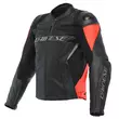 Dainese Racing 4 Leather мотокуртка Black Red Fluo Красный (размер: 48)