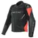 Dainese Racing 4 Leather мотокуртка Black Red Fluo Красный