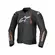 Alpinestars Dusk Airflow Leather мотокуртка Red Черный