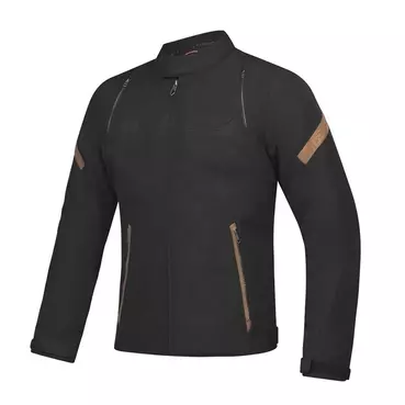Ixon Striker Retro мотокуртка Black Brown Коричневый