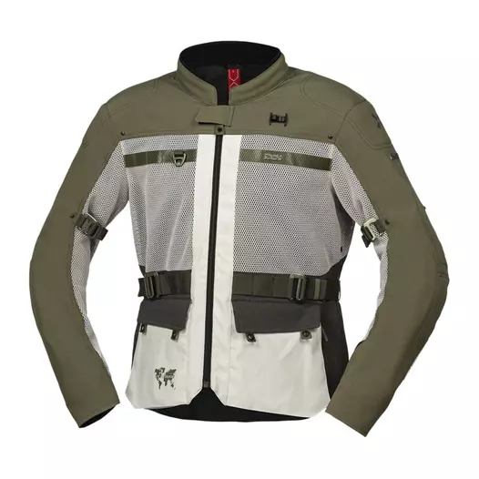 Ixs Venture-big Air 1.0 мотокуртка Grey Olive Зеленый