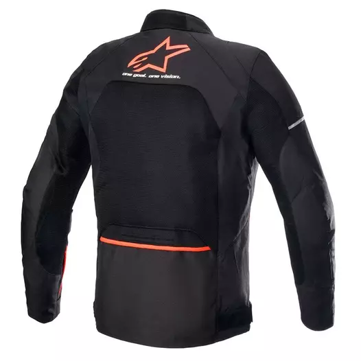 Alpinestars Viper V3 Air мотокуртка Black Red Fluo Красный