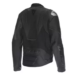Dainese Racing 5 Perforated Leather мотокуртка Black Черный