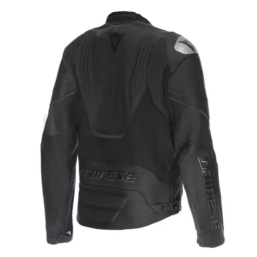 Dainese Racing 5 Perforated Leather мотокуртка Black Черный