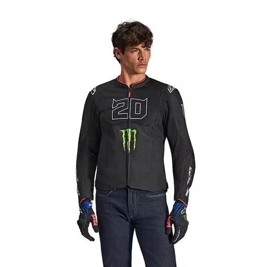 Alpinestars Fq20 T-sps Air V2 мотокуртка Black White Черный