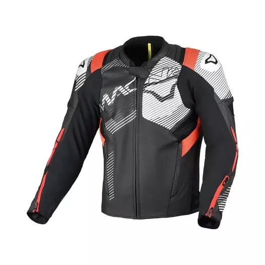 Macna Ignite Leather мотокуртка Red White Красный