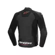 Alpinestars Faster V3 Airflow Leather мотокуртка Red Красный