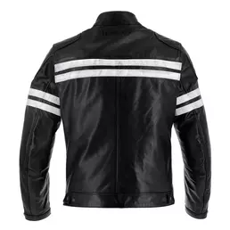 Helstons Jake Speed Buffalo Leather мотокуртка Black Черный