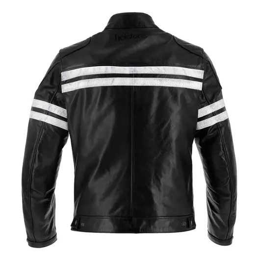 Helstons Jake Speed Buffalo Leather мотокуртка Black Черный
