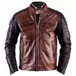 Helstons Cruiser Leather мотокуртка Camel-black Коричневый (размер: m)