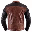 Helstons Cruiser Leather мотокуртка Camel-black Коричневый