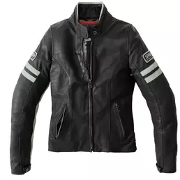 Spidi Vintage Lady Leather мотокуртка Ice Black Черный