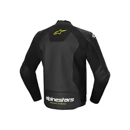 Alpinestars Faster V3 Airflow Leather мотокуртка Yellow Желтый