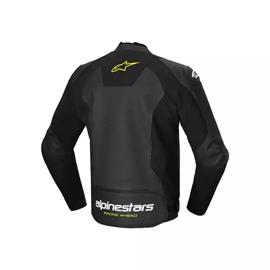 Alpinestars Faster V3 Airflow Leather мотокуртка Yellow Желтый