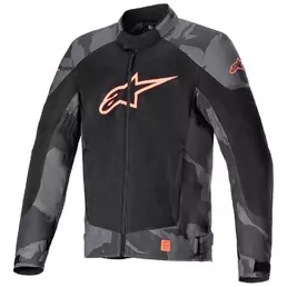 ALPINESTARS T-SP X Superair jacke Gray Camo / Red Fluo