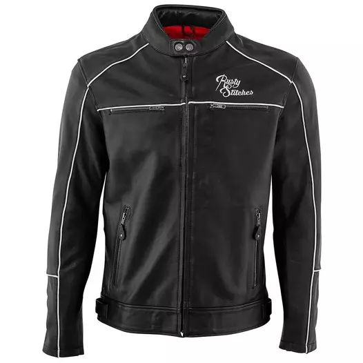 RUSTY STITCHES Chase jacke Черно-белый (размер: s)
