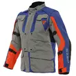 Dainese Alligator Tex мотокуртка Grey Blue Orange Синий