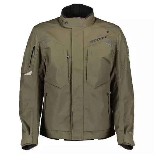 Scott Adv Terrain Dryo мотокуртка Black Olive Зеленый (размер: 4xl)