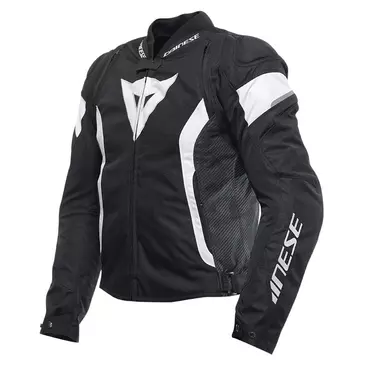 Dainese Avro 5 Tex мотокуртка Black White Белый