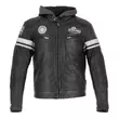 Helstons Riposte Buffalo Leather мотокуртка Black Черный (размер: s)