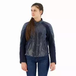 REVIT Coral lederjacke Черный