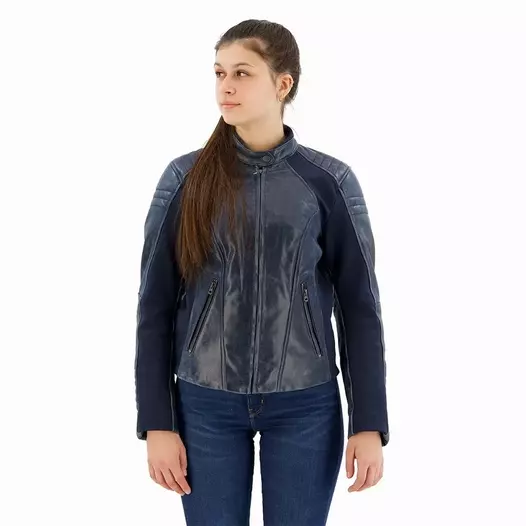 REVIT Coral lederjacke Черный