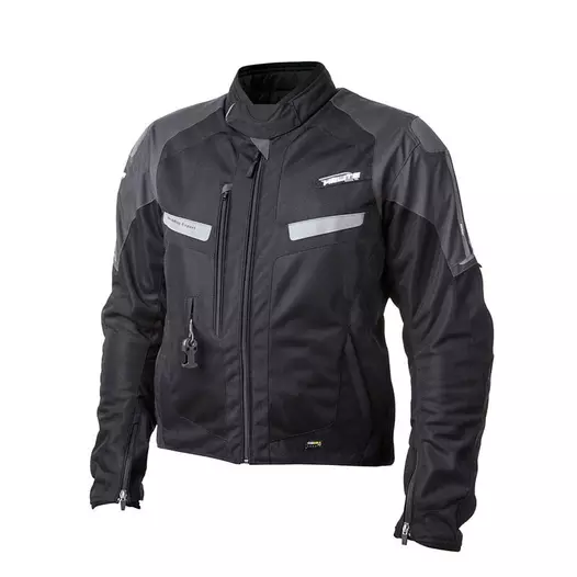 Helite Vented Airbag мотокуртка Black Grey Черный (размер: m)