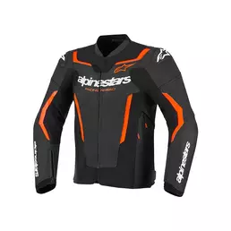 Alpinestars Gp Force V2 Leather мотокуртка Red Fluo (размер: 46)