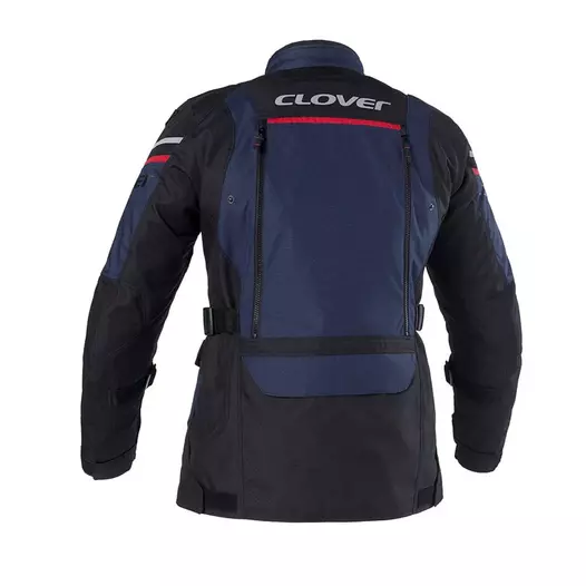 Clover Outland 2 Wp Lady мотокуртка Navy Red Синий