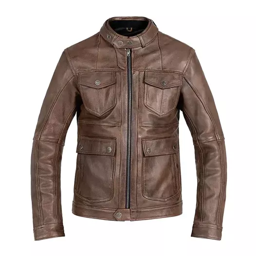 JOHN DOE Drifter lederjacke Коричневый (размер: s)