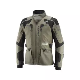 Ixon Odin мотокуртка Khaki Black Зеленый