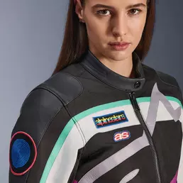 Alpinestars Idles Lady мотокуртка White Purple Белый