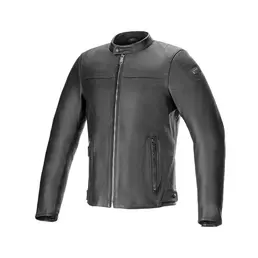 Alpinestars Blacktrack Leather мотокуртка Black Черный