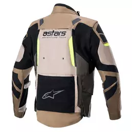 Alpinestars Halo Drystar мотокуртка Sand Yellow Fluo Коричневый