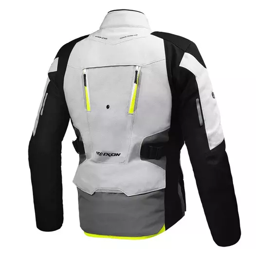 Ixon Vidar мотокуртка Grey Black Yellow Желтый