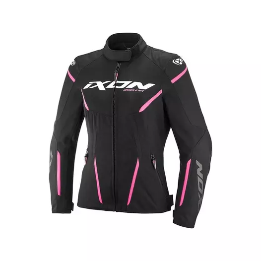 Ixon Striker 2 Air Wp Lady мотокуртка Black Pink Розовый