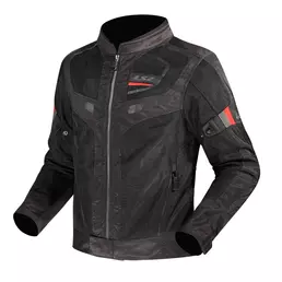 Ls2 Garda Air мотокуртка Black Red Красный