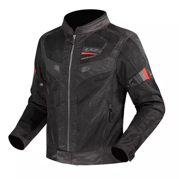 Ls2 Garda Air мотокуртка Black Red Красный