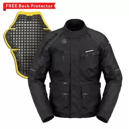 Spidi Ridemaster H2out мотокуртка Black Черный