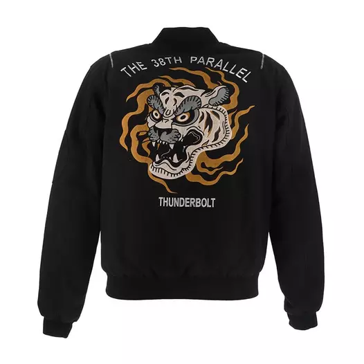 Helstons Tiger Canvas мотокуртка Black Черный
