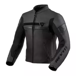 Rev'it Mile Leather мотокуртка Black Черный